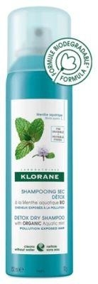 Zdjęcie KLORANE Szampon Suchy z miętą nawodną, 150ml