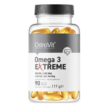 Zdjęcie OstroVit Omega3 extreme, 90 kaps