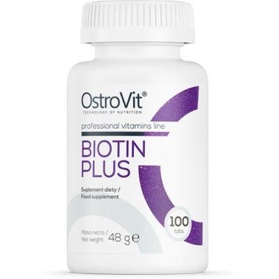 Zdjęcie Ostrovit Biotin Plus 100tabl