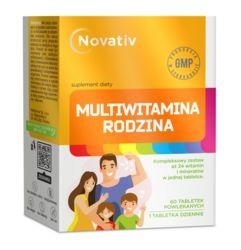 Zdjęcie Novativ Multiwitamina Rodzina, 60tabl