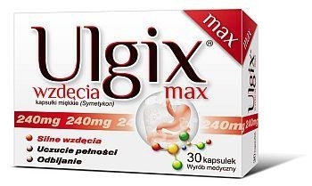 Zdjęcie Ulgix Wzdęcia Max, 30 kaps.