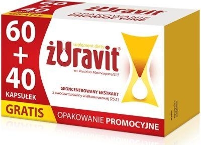 Zdjęcie Żuravit 60 kaps.+40 kaps. GRATIS