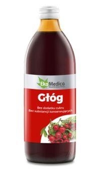 Zdjęcie Głóg 100% Sok EkaMedica 500ml