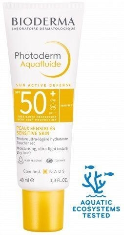 Zdjęcie BIODERMA PHOTODERM Aquafluide bezbarwny, SPF50+, 40ml