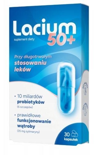 Zdjęcie Lacium 50+,  30 kaps.