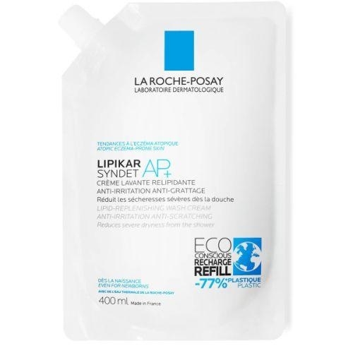 Zdjęcie LA ROCHE LIPIKAR REFILL SYNDET krem myjący 400ml uzupełnienie