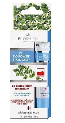 Zdjęcie FLOS-LEK Żel ze świetlikiem 15ML