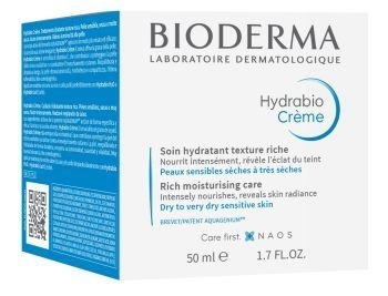 Zdjęcie BIODERMA HYDRABIO CREME Krem nawilżający 50ml