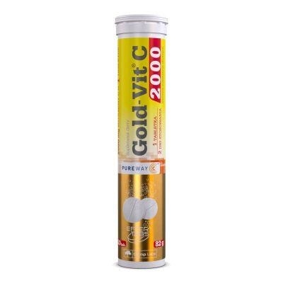 Zdjęcie Olimp Gold-Vit C 2000 pomarań.20tabl. mus