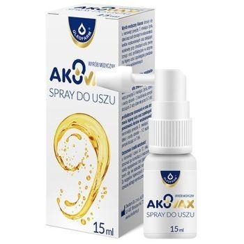 Zdjęcie AKUVAX spray do uszu 15 ml