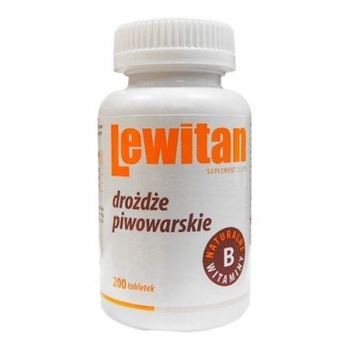 Zdjęcie Lewitan z drożdzy piwowarskich, 200tabl.