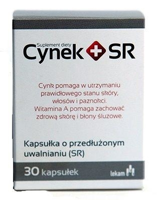 Zdjęcie Cynek+SR, 30 kaps.