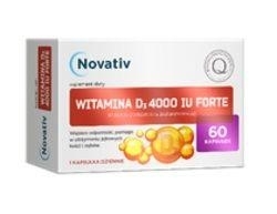 Zdjęcie Novativ Witamina D3 4000 IU Forte 60 kaps