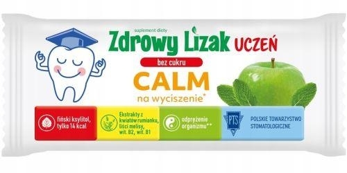 Zdjęcie Zdrowy Lizak Uczeń Bez Cukru Calm 1 szt.