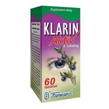 Zdjęcie Klarin ACTIV z luteiną 60 tabl.