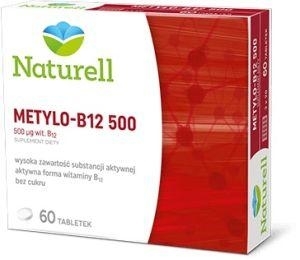 Zdjęcie NATURELL Metylo B-12 500,  60 tabl.