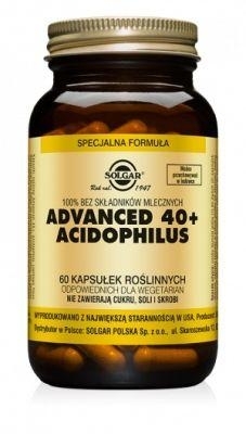 Zdjęcie SOLGAR Advanced 40+ Acidophilus 60kaps