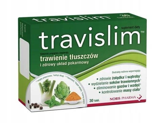 Zdjęcie Travislim, trawienie tłuszczów 30 tabl.