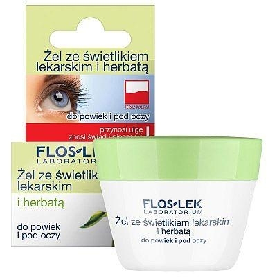 Zdjęcie FLOS-LEK Żel ze świetlikiem i herbatą 10 g