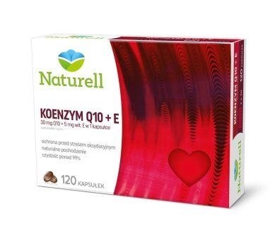 Zdjęcie NATURELL Koenzym Q-10+E,  120kap