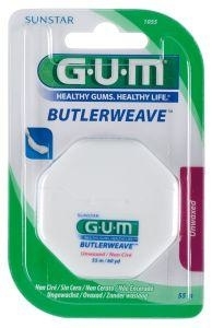 Zdjęcie Sunstar GUM Butlerweave Nić dentystczna niewoskowana,