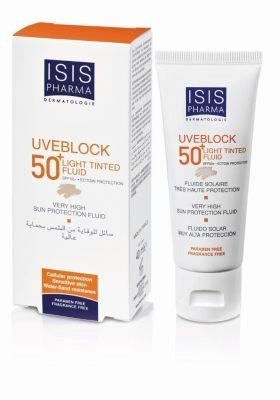 Zdjęcie ISIS UVEBLOCK Fluid z filtrem SPF50+ koloryzujący, 40ml