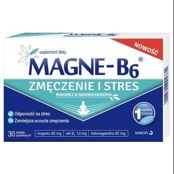 Zdjęcie Magne-B6 Zmęczenie i Stres, 30tab.