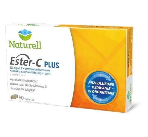 Zdjęcie Naturell Witamina C Ester-C Plus, 50tabl