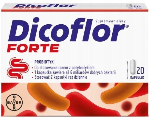 Zdjęcie Dicoflor Forte, 20 kaps.