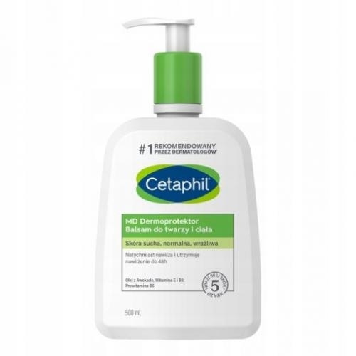 Zdjęcie CETAPHIL MD Dermoprot Balsam do twarzy i ciała 500ml