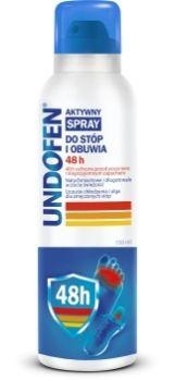 Zdjęcie UNDOFEN Aktywny Spray 48h do stóp,obuwia, 150ml