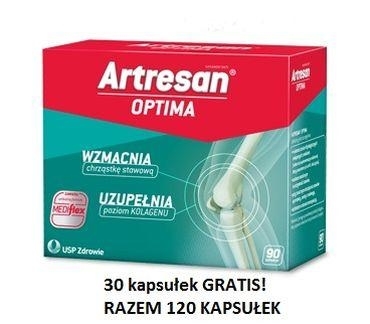 Zdjęcie Artresan Optima 90+30 gratis,90kaps.