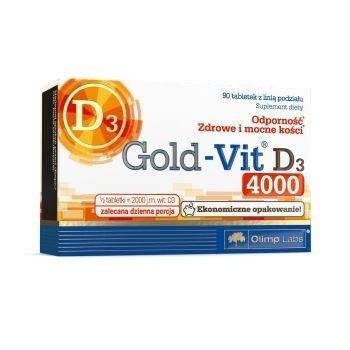 Zdjęcie Olimp Gold-Vit D3 4000, 90 tabl.