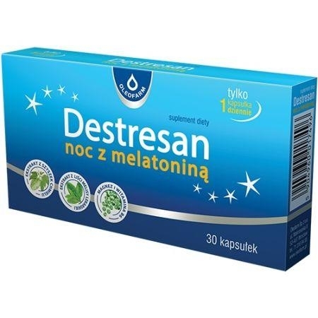 Zdjęcie Destresan noc z melatoniną, 30kaps.