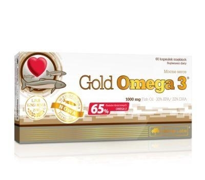 Zdjęcie Olimp Gold Omega 3, 60kaps.