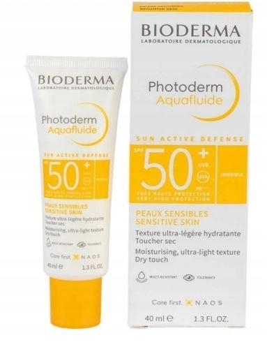 Zdjęcie BIODERMA PHOTODERM Aquafluide bezbarwny, SPF50+, 40ml