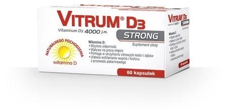 Zdjęcie VITRUM D3 STRONG 4000 j.m., 60kaps