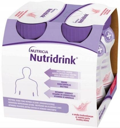 Zdjęcie Nutridrink o smaku truskawkowym 4x 125ml