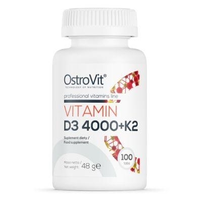 Zdjęcie Ostrovit  Vit D3 4000+K2 100tabl