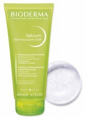 Zdjęcie BIODERMA SEBIUM Gel moussant actif 200ml