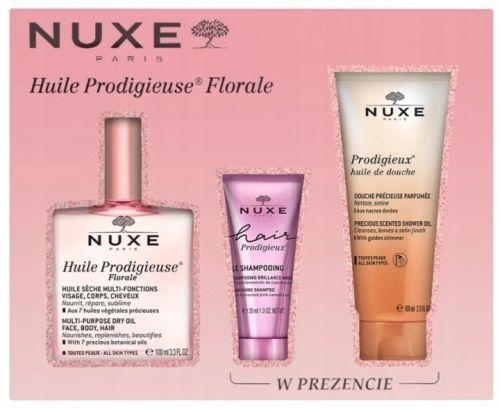 Zdjęcie NUXE Prodigieuse Florale zestaw olejek 100ml + szampon 30ml + olejek 100ml