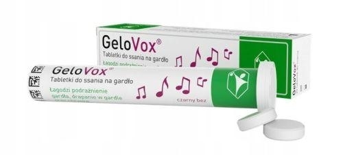 Zdjęcie GeloVox czarny bez,  20tabl. do ssania