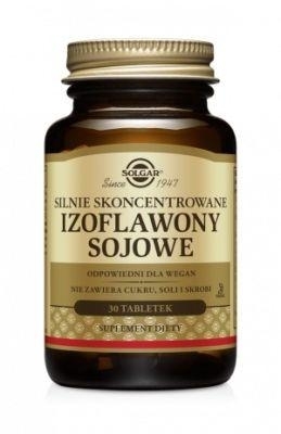 Zdjęcie SOLGAR Izoflawony sojowe 30  tabl. 