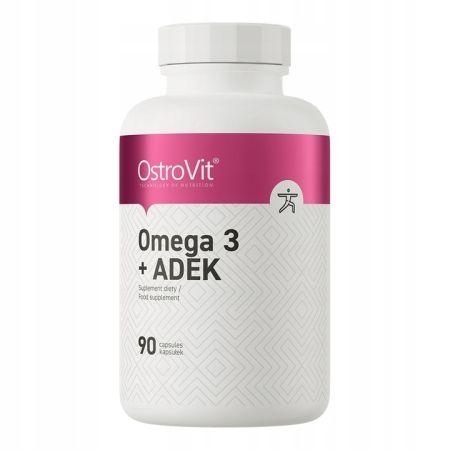 Zdjęcie Ostrovit Omega 3 + ADEK 90 kaps