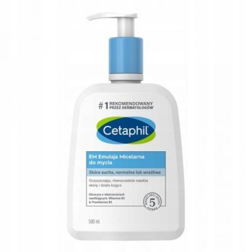 Zdjęcie Cetaphil EM emulsja micelarna do mycia 500ml