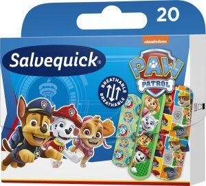 Zdjęcie Plastry SALVEQUICK Paw Patrol plast. 20szt.