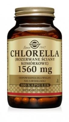 Zdjęcie SOLGAR Chlorella  1560mg, 100kaps.