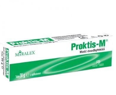 Zdjęcie Proktis-M PLUS maść doodbyt. 30 g