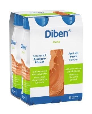 Zdjęcie Diben Drink o smaku morela-brzoskwinia płyn, 4x200ml