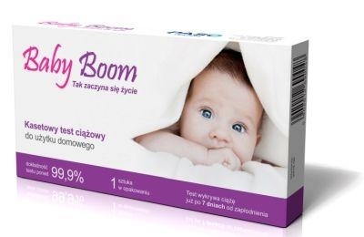 Zdjęcie Test ciążowy BABY BOOM kasetowy 1 szt.